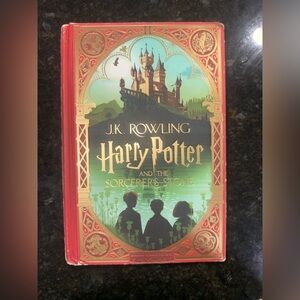 Harry Potter and the Sorcerer's Stone Hardcover Designed by Minalima